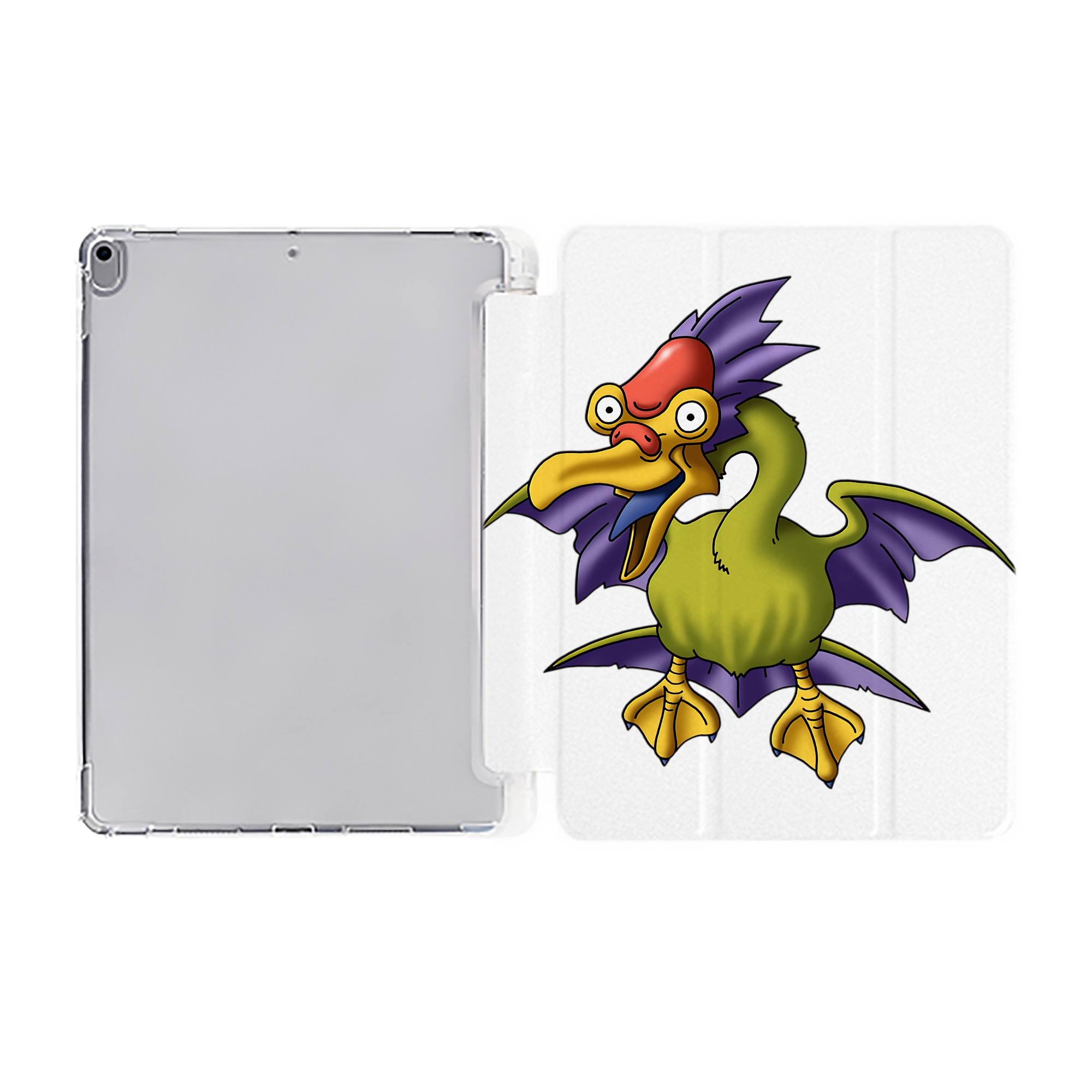（画像用） ドラゴンクエスト Doragon Kuesuto Dragon Quest IPad ケース ペン収納付き 三つ折りスタンド PUレザー×シリコン 対応機種9.5/10.5/10.9インチ